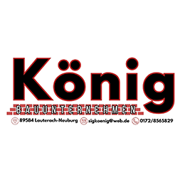 Wortmarke König Bauunternehmen